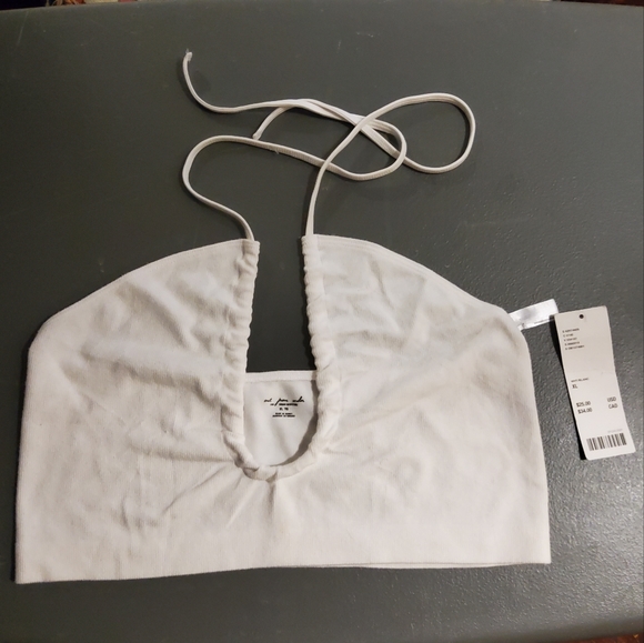 Urban Outfitters Out From Under Key Hole Halter Bralett - Picture 2 of 6